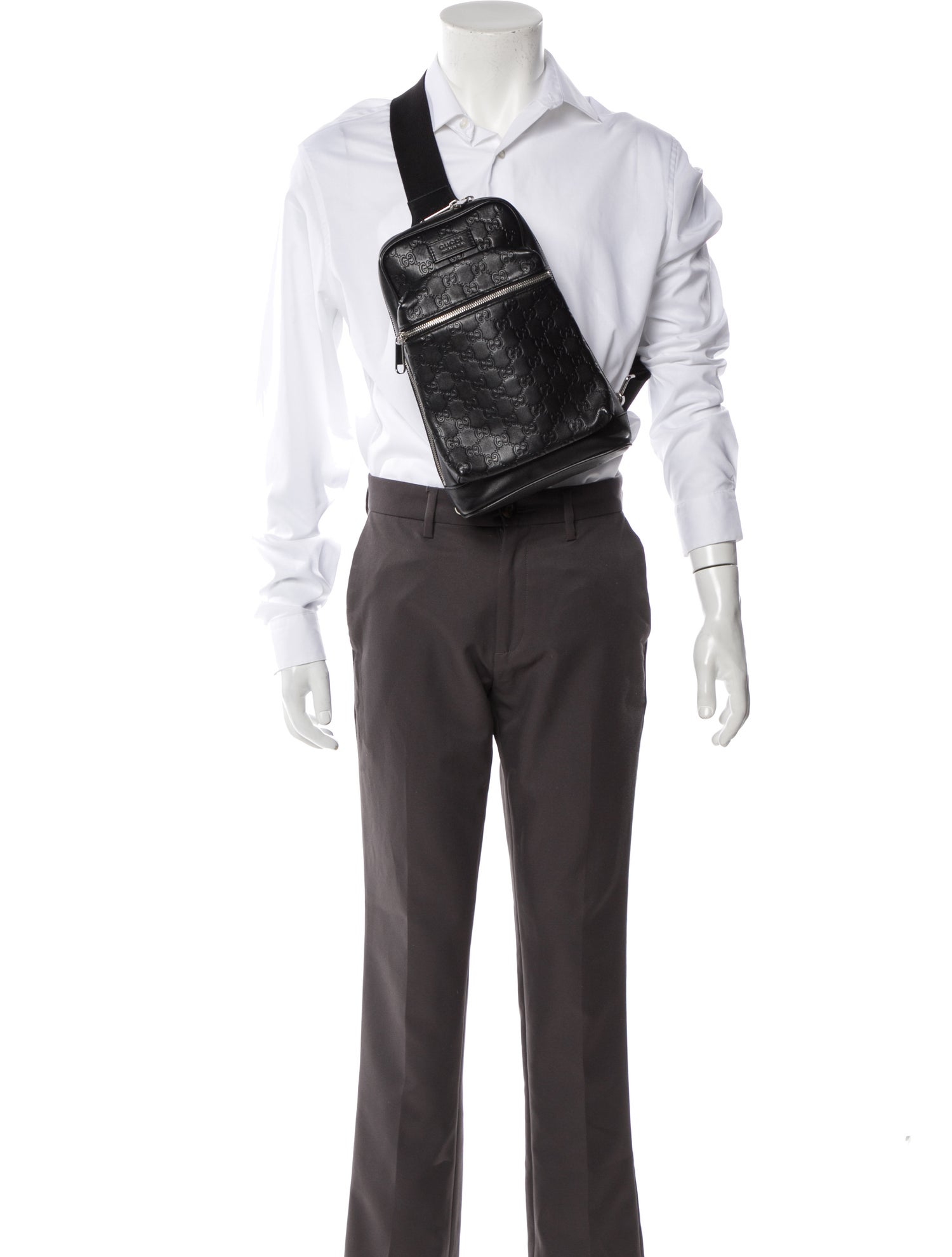 Gucci GG Signature Sling Backpack